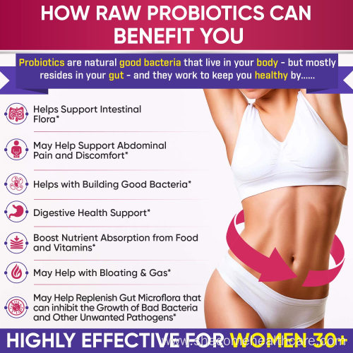 Probiotics for Women 100 Billion CFUs with Prebiotics